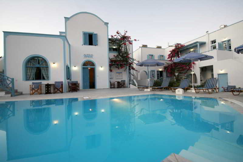 Preka Maria Aparthotel Kamári Exterior foto